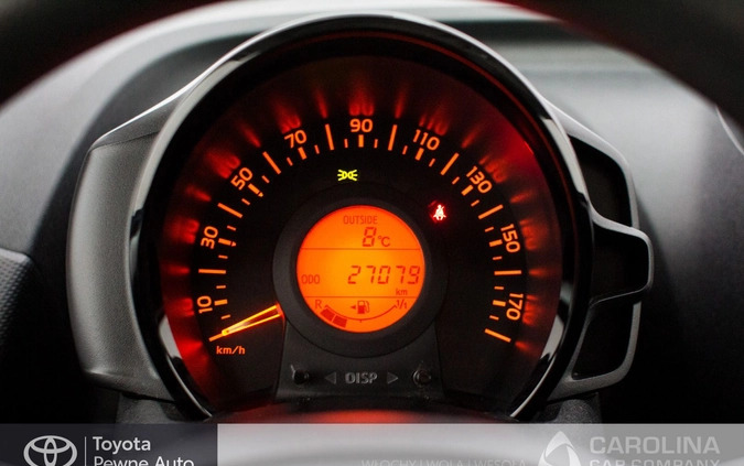 Toyota Aygo cena 47900 przebieg: 27074, rok produkcji 2019 z Warszawa małe 67